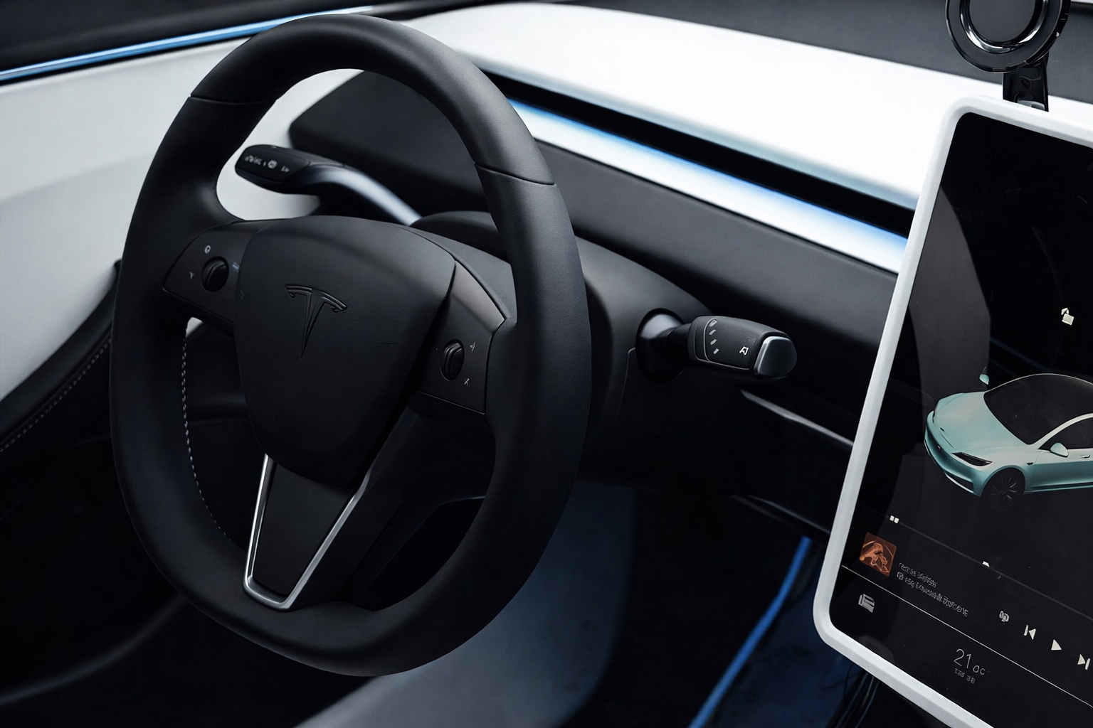 Model 3 (2024+) Highland OEM Style Gear Shift Stalk Switch Turn Signal Lever Kit