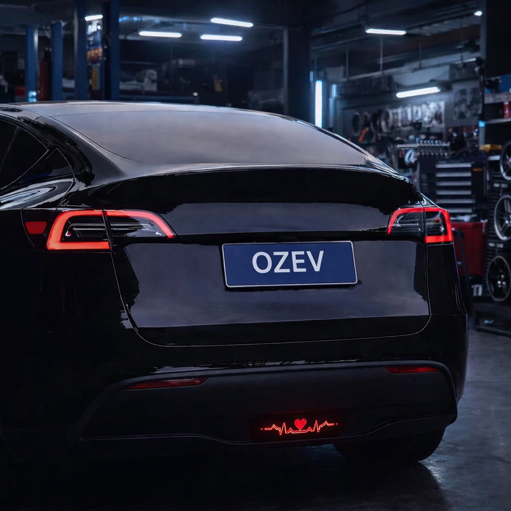 OZEV LED Pilot Light (Heartbeat Style) For Tesla Model Y Rear Tail DRL Light Signal Lamp Daytime