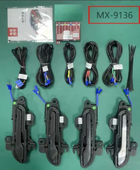 Wireless Auto Door Handle Upgrade Kit with Colorful LED Lights-Compatible with all Tesla Model