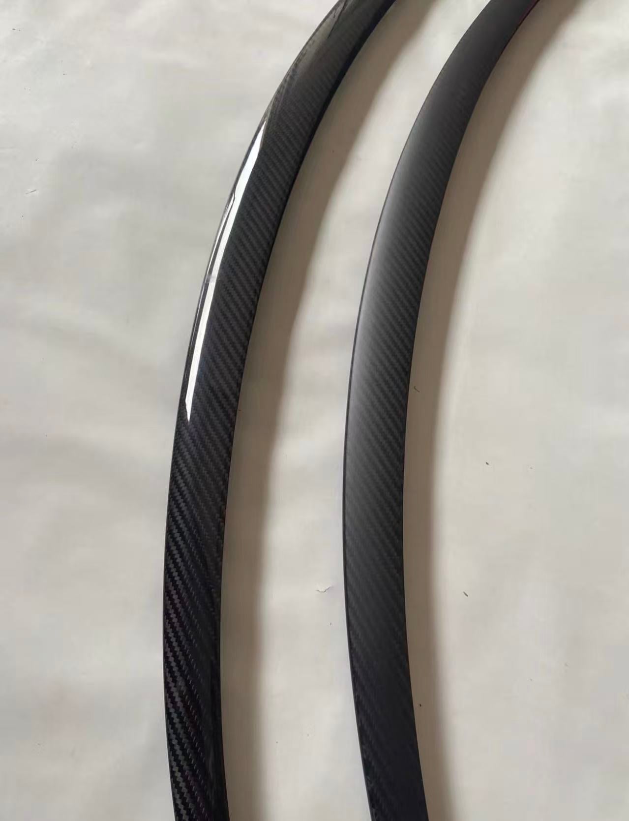 Performance Style Real Dry Carbon Fibre Spoiler-Compatible with Model 3/Y