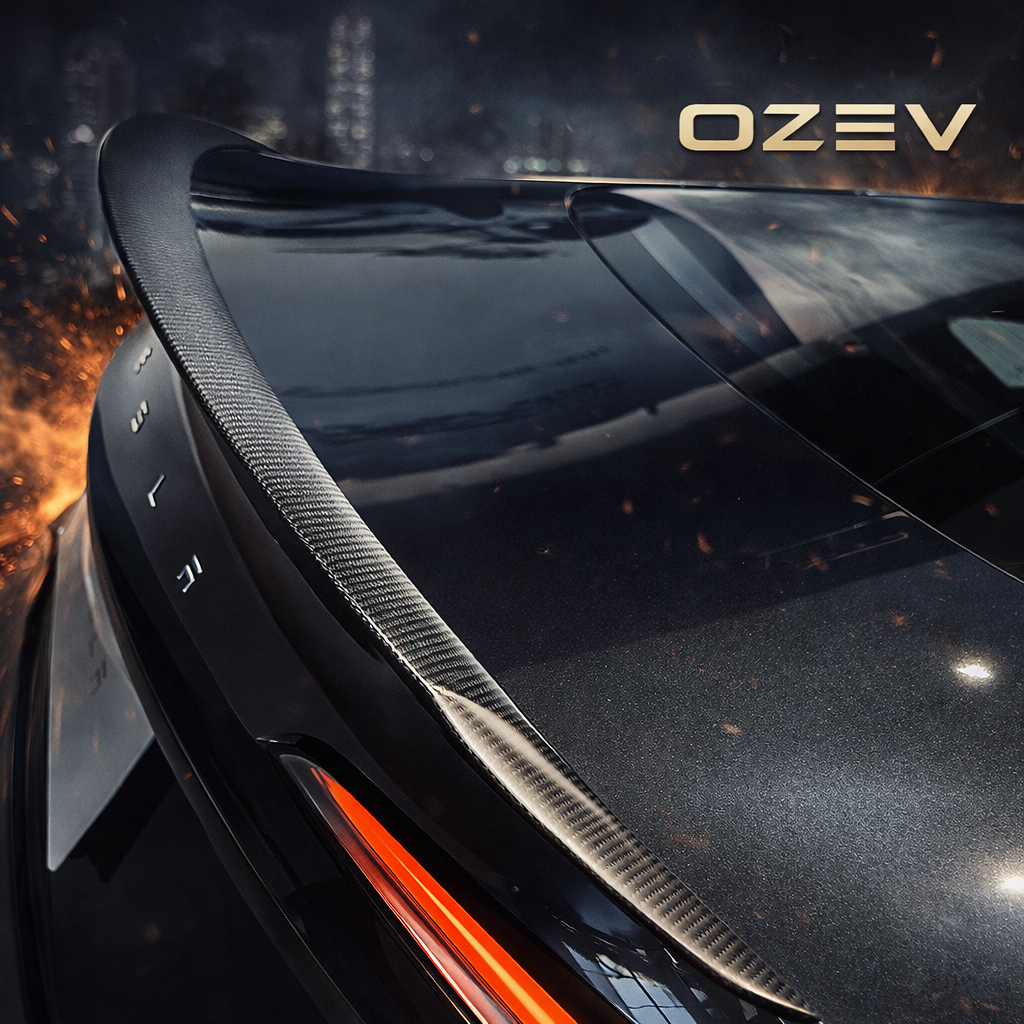 Performance Style Real Dry Carbon Fibre Spoiler for Model 3/Y