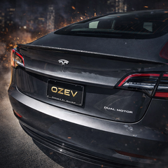 Performance Style Real Dry Carbon Fibre Spoiler for Model 3/Y