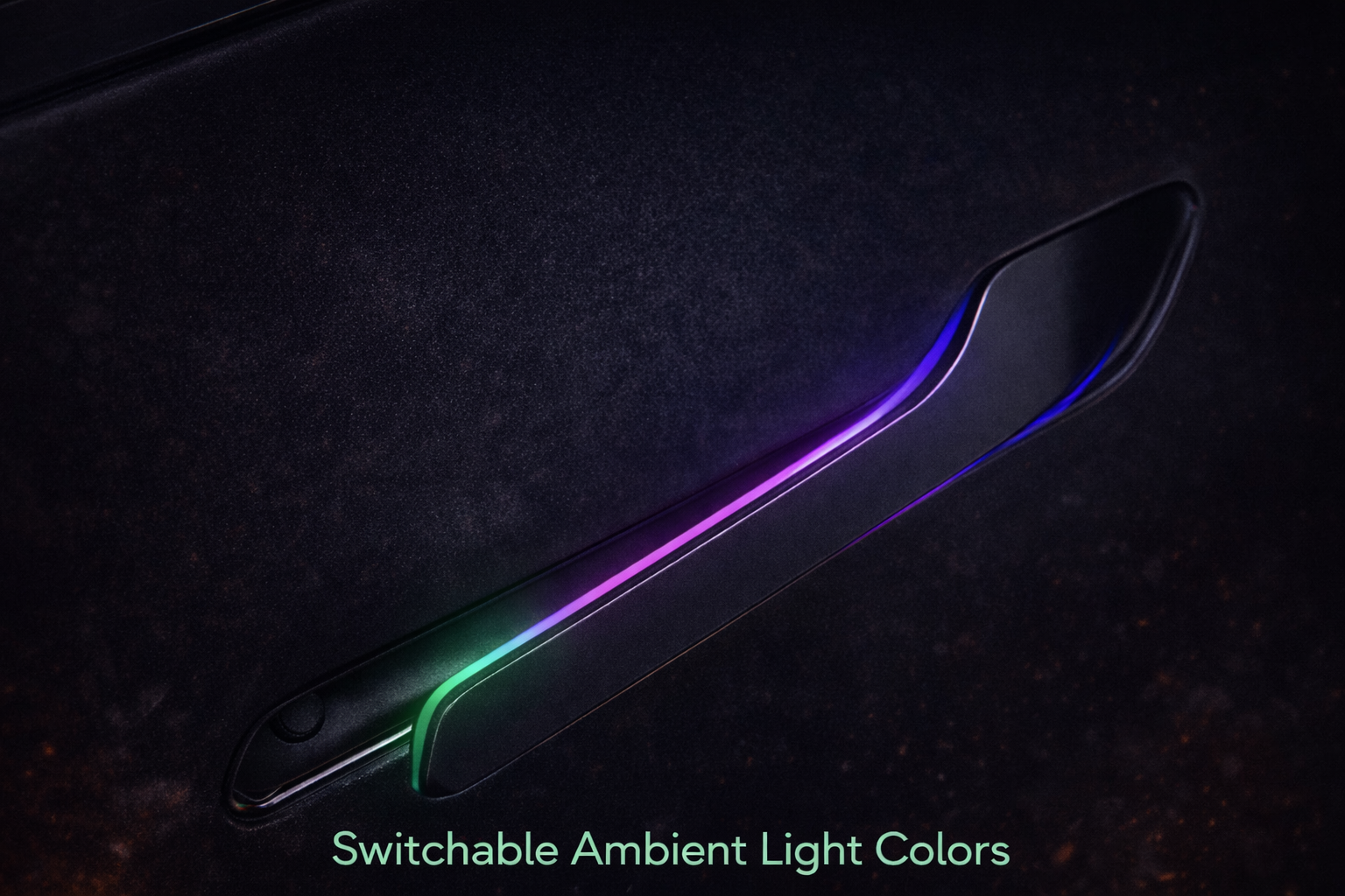 Led Wire Handle Kit Wireless Auto Door Handle Upgrade Kit with Colorful LED Lights-Compati ...