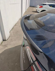 Performance Style Real Dry Carbon Fibre Spoiler-Compatible with Model 3/Y
