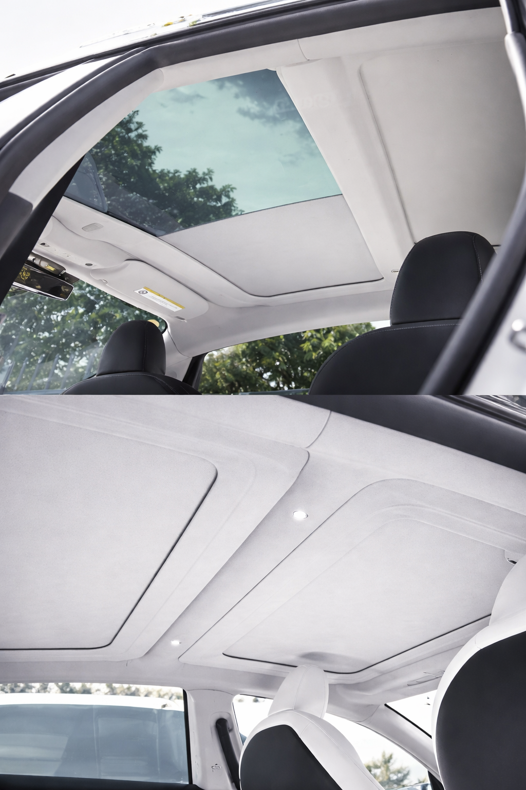 Automatic Retractable Roof Sunshade for Tesla Model 3/Y